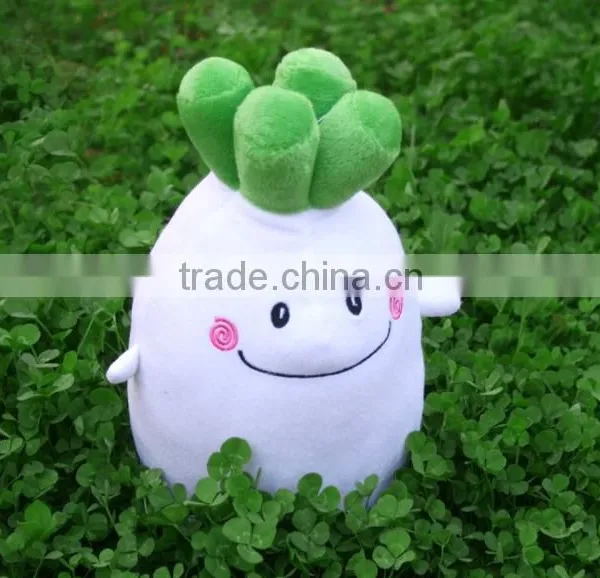White Radish Family Soft and Cute Plush Stuffed Toy Pillow photo-3