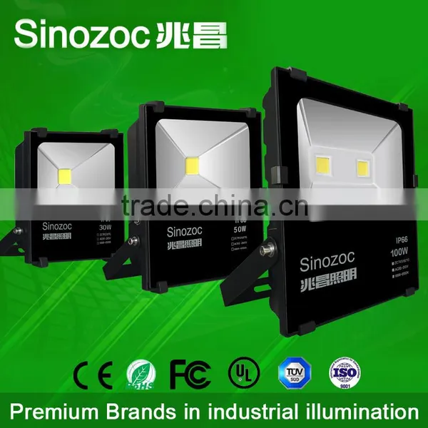 Sinozoc Hot Selling Aluminum Housing IP66 Waterproof Outdoor Led Flood Light Led Floodlighting Outdoor Fixture photo-2