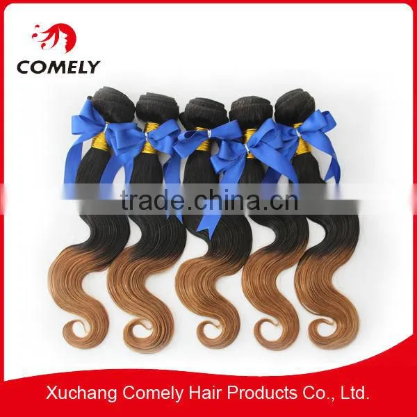 Wholesale Virgin Brazilian Two Tone Hair Extensions Ombre Human Hair photo-6