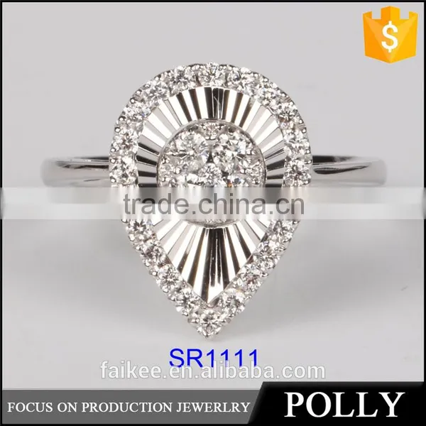 Latest Design Diamond 18 K Gold Earrings photo-6