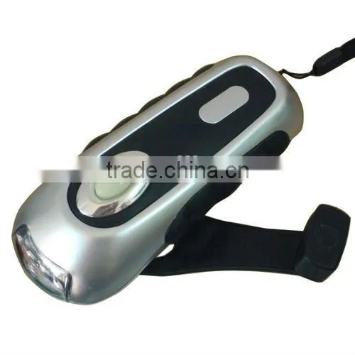 Led Hand Crank Dynamo Flashlight Led Flashlight Flashlight Torch