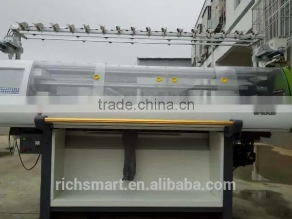 2015 New Advanced 52"Fully Computer Flat Knitting Machine With Double System for Sweater Making photo-2