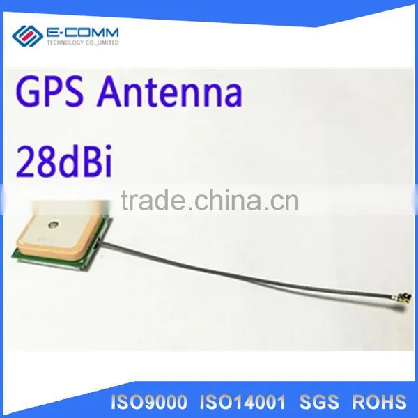 Manufactory 25*25mm Ceramic GPS Antenna Internal Car TV GPS Antenna With IPEX Connector photo-4