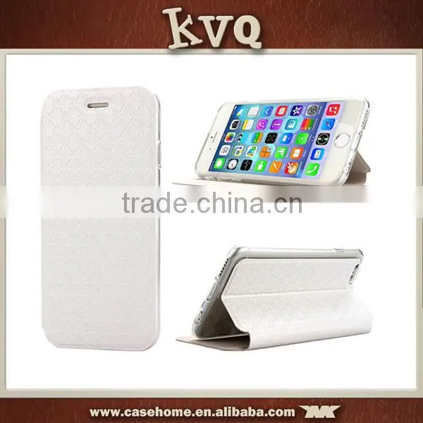 New Arrival Fashion Little Flower Pattern Leather Flip Case Cover for Iphone6/iphone6plus photo-5