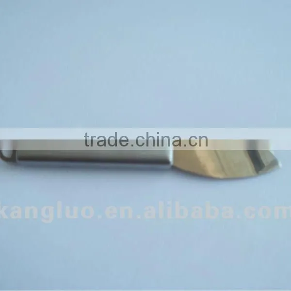 Silvery Stainless Steel Short Beef Knife