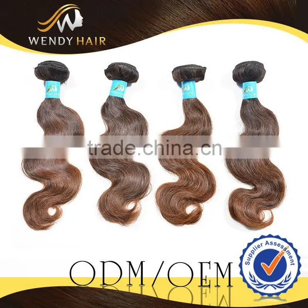 8a Brown Color 12in- 30in Indian Virgin Remy Body Wave Hair Extension photo-3