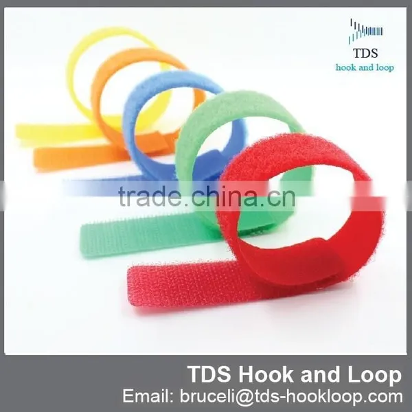 Custom Logo Colorful Hook and Loop Cable Tie photo-4