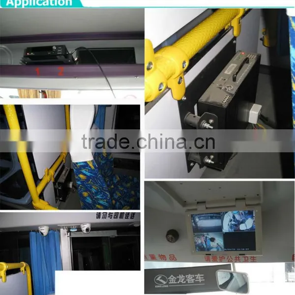 School Bus Dvr With Gps System Tracking on Google Map / Baidu Map From Remote via Free CMS Software photo-4