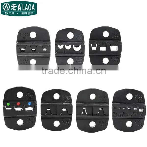 LAOA Alloy Steel Crimping Pliers Bush Die Mouth Mold Cold Compression Pincers Terminal Crimping Briquetting photo-5