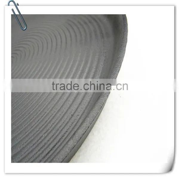 35cm Cast Iron Pizza Pan With Round Thread photo-3