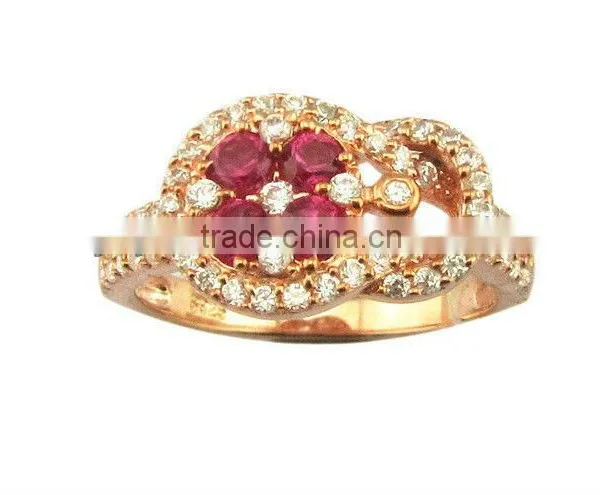Fashion Rose Gold Plated Charm Guitar Silver Jewelry Set photo-2