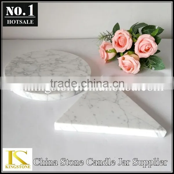 Carrara White Marble Tray photo-5