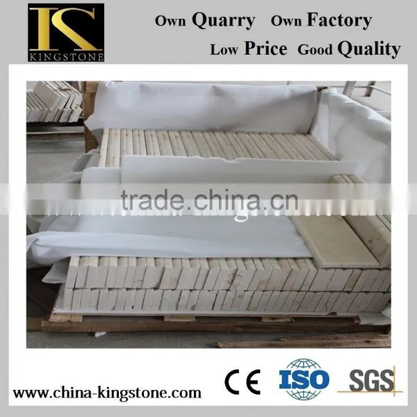 Competitive Beige Marble Stair and Step Risers for Hotel
