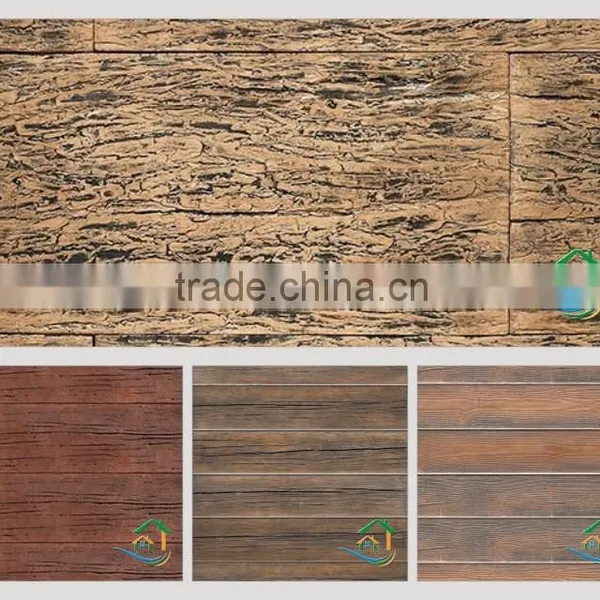 Cast Stone Imitate Wooden Wall Panels photo-2