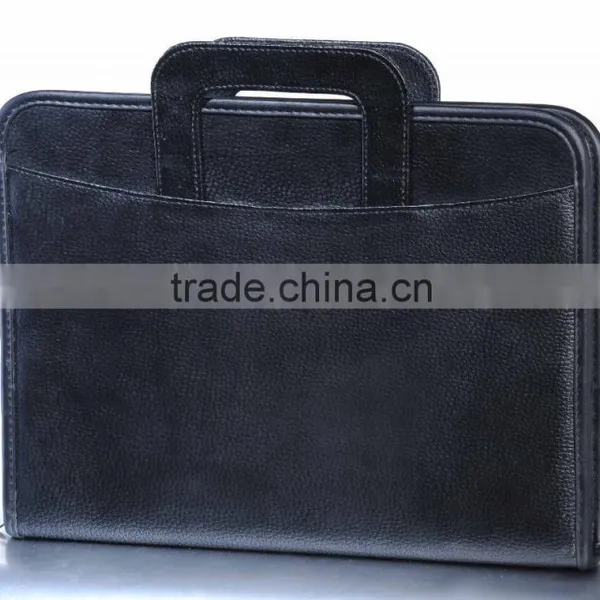 2016 New Design Black Color Custom Leather Briefcase photo-4