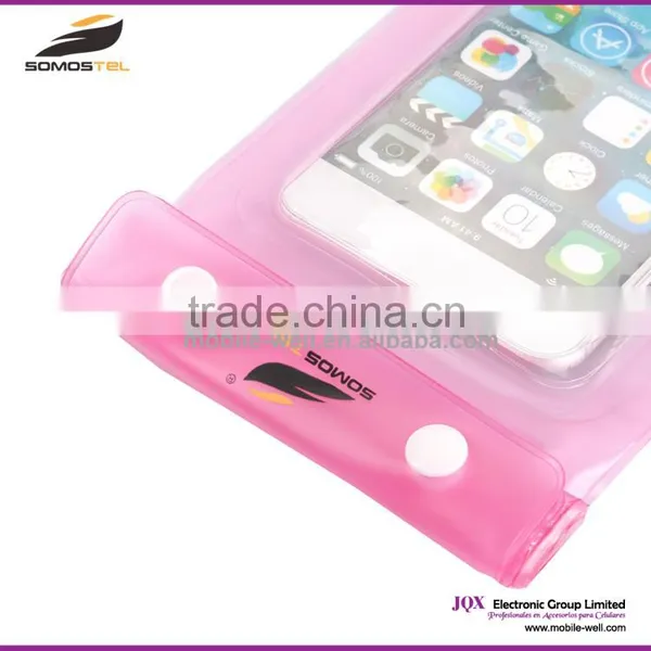 [Somostel] 2015 New Arrival! for Iphone /samsung /htc Colorful Waterproof Phone Bag/phone Case Cover photo-3