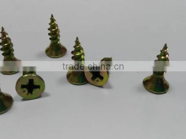 Flat Head Steel 14mm Length Small Selft Tapping Collated Drywall Screw photo-3