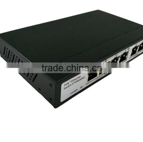 4 Port 53V Output IEEE 802.3 Af/at PoE Switch photo-4