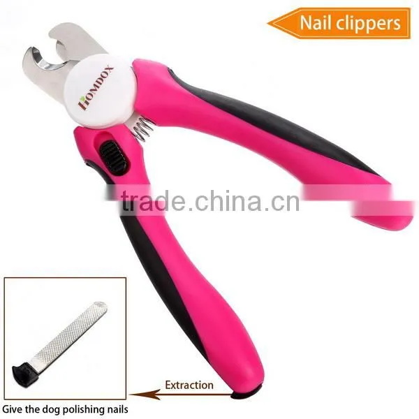 Homdox 4pcs/Dog Grooming Kit-Best Combing,Nail Trimming,and Brush Cleaning From Pet Toes.Home Supplies Tool Set for Pet AM003212 photo-3