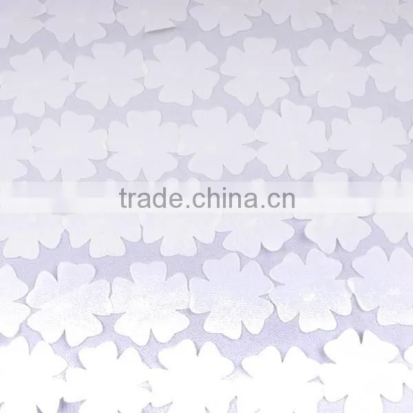 2015 Latest Design Flower Patterns Chiffon Embroidery French Lace photo-5