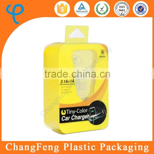 Customized Rectangle Plastic Phone Accessories Box