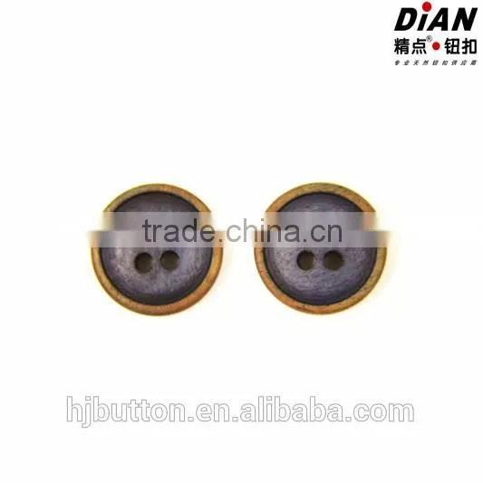 2016 Horn Bone Buttons Colored Bone Buttons Color Dyeing Buttons