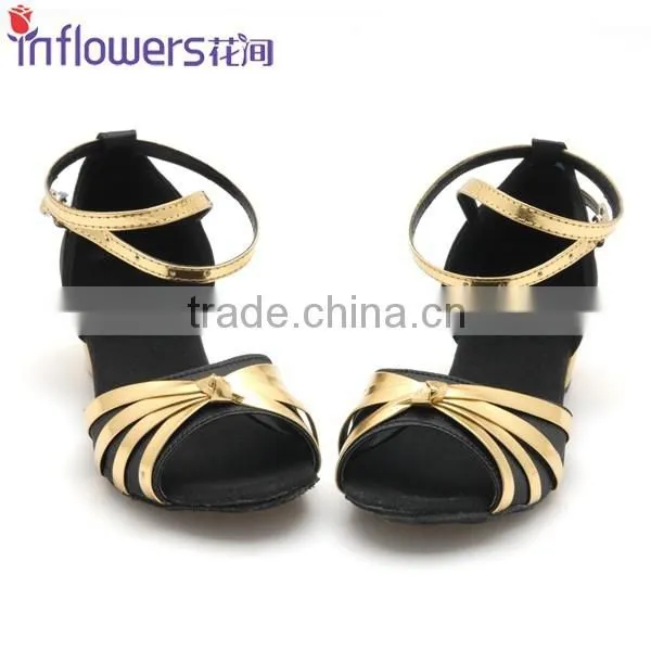 Children Latin Dance Shoes Low Heel Girls Ballroom/Latin Shoes photo-3
