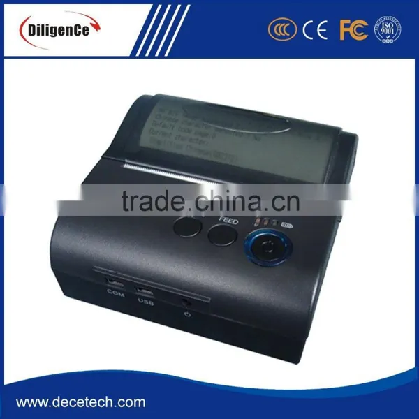 Mobile Android Bluetooth Receipt Printer For Taxi Receipt/pos With Audio Mini Credit Debit Card Reader photo-2