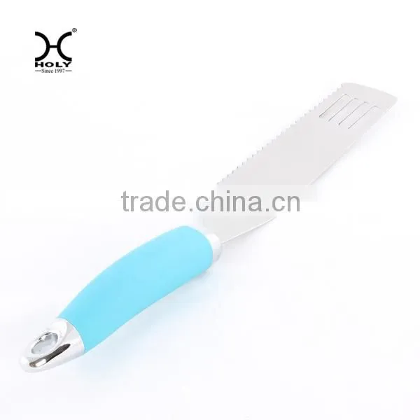 Stainless Steel Cake Turner With ABS +TPR Handle
