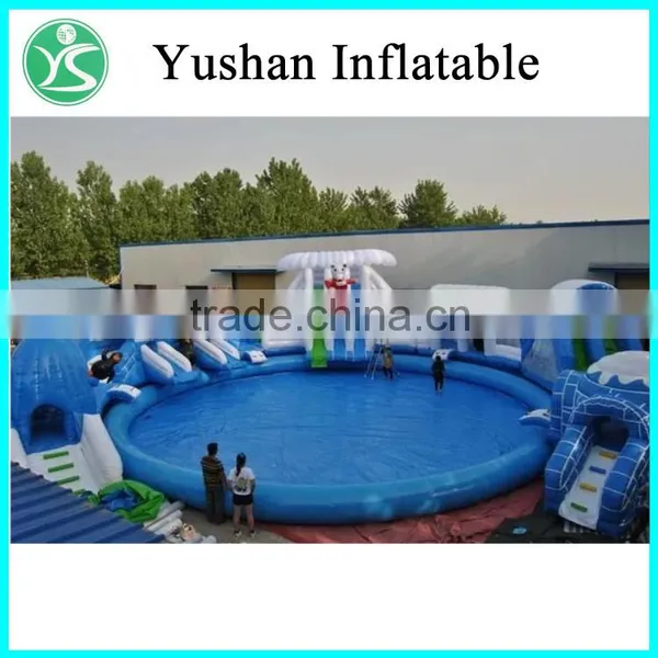 Chinese Suppliers Cheap Price Inflatable Trampoline Amusement Park photo-5