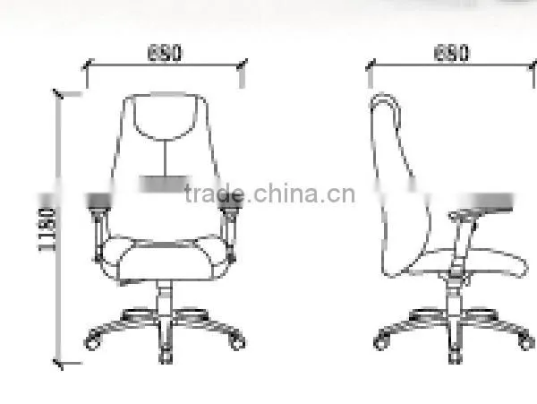 Executive Chair Office Chair/High Back Leather Office Chair/Swivel Office Chair GZH-CK0011A. photo-5