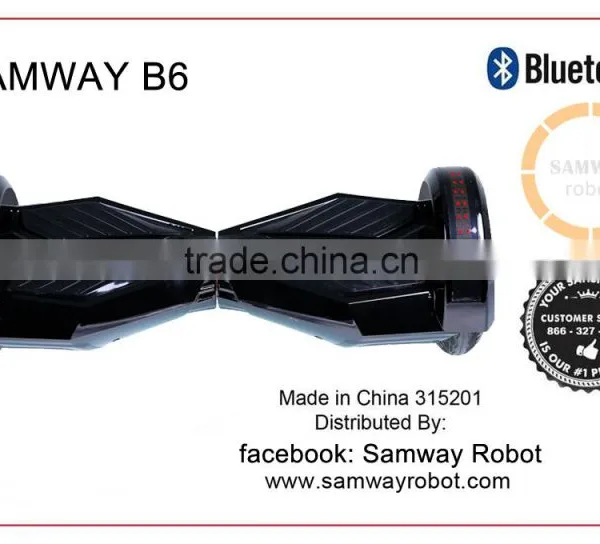 2016 Samway Robot Smart Electric Self Balance Mini Two Wheel Smart Balance Electric Scooter photo-5