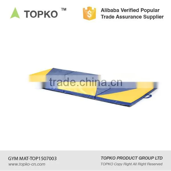 TOPKO Gymnastics Tumbling Exercise Folding High Quality Foam Outdoor Exercise Gym Mat photo-5