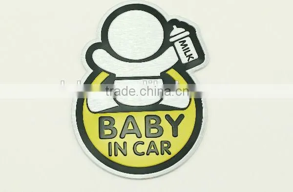 Custom Full Colors Baby on Board Car Stickers PVC Material and Body Stickers Use Car Full Body Vinyl Sticker --DH20448 photo-2