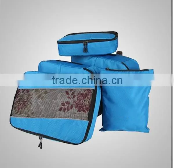 Hot Sale Functional Bags Luggage Travel Bags Light Nylon Packing Cubes 6pcs/Set Men Travel Bags Travel Organizer photo-2