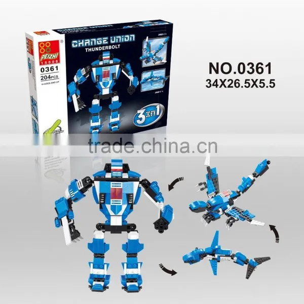 3 in 1New Plastic Building Block Toys