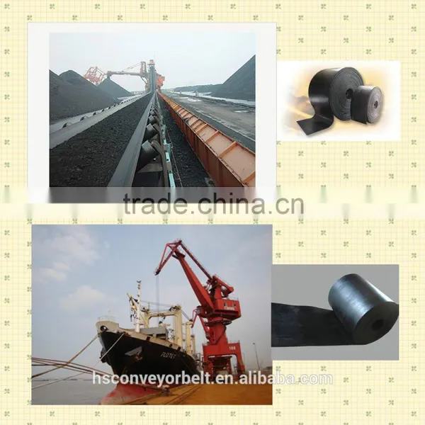 Heat Mining Rubber Conveyor Belt Ep Belt