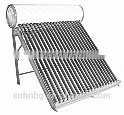 2016 Best Quality Haining Solar Vacuum Tube Type Solar Water Heater System(Manufacturer) photo-5