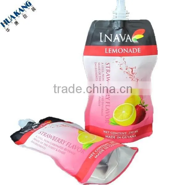Stand up Fruit and Vegetable Juice Bag/Spout Bags