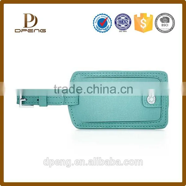 Made in China OEM Factory Genuine Leather Tag Baggage Tag photo-6