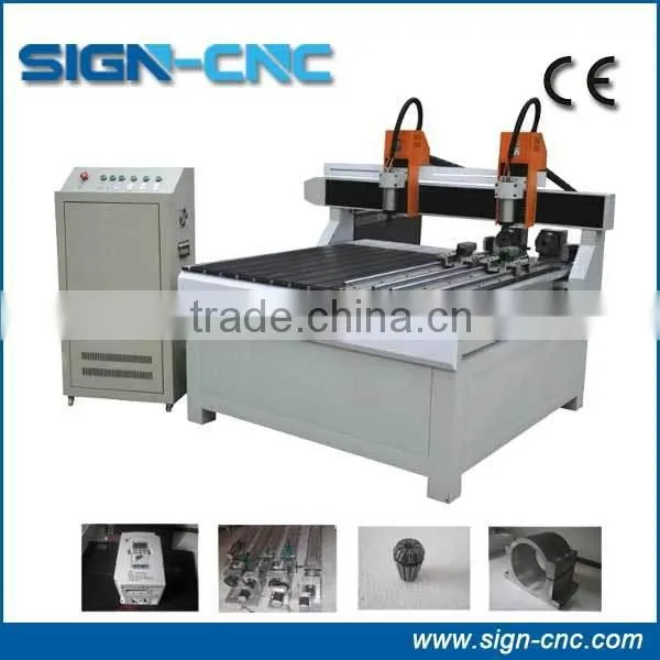 Double Process 3 Axis 3d Cnc Router for Woodworking 1325-2 photo-3