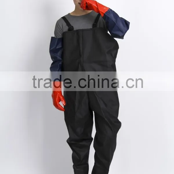 Factory OEM Camouflage Long Rain Poncho /long Raincoat Long Waders Pants for Adult photo-4