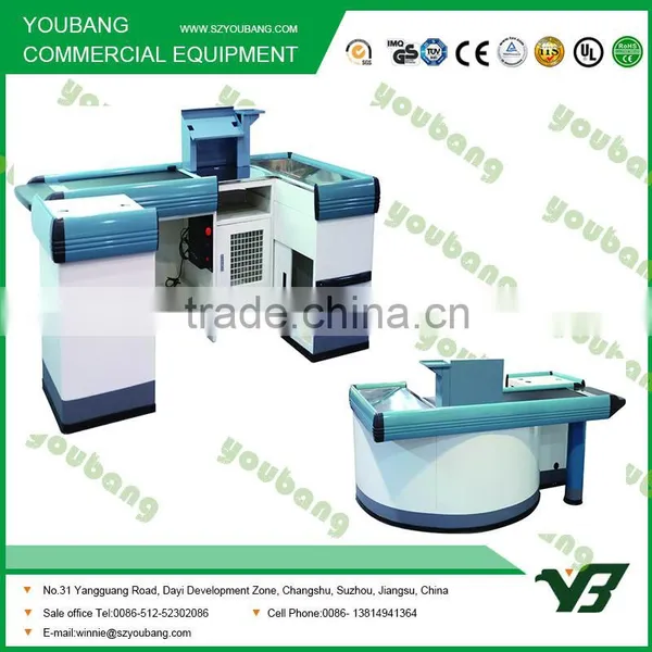 Cash Checkout Counter With Supermarket Cash Counter photo-5