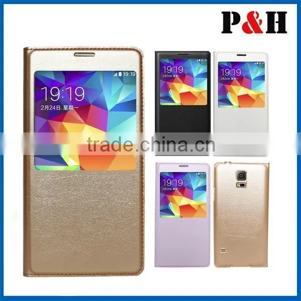New Fashion Brilliant PU Leather Wallet Case For Samsung Galaxy S5 Card Slot Cover Book Style Stand Holder photo-6