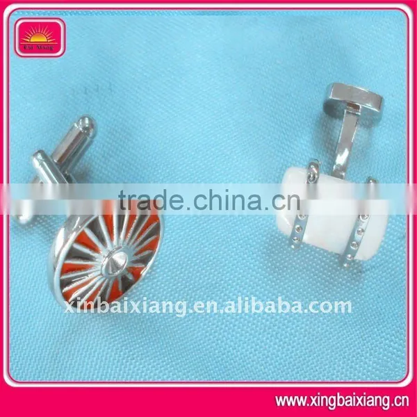 Hot Sell Fashion Promotion Metal Pink Cufflink photo-6
