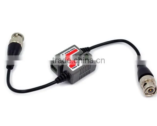 Hot Selling High Quality Long-distance Black Color Passive CCTV Video Balun Anti-jamming Video Balun With Rj45 YJS-202P photo-5