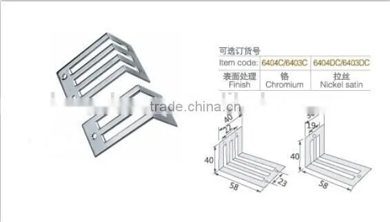 90 Degree Metal Angle Bracket Corner Board Support Edge Corner Guards YL-01 photo-5