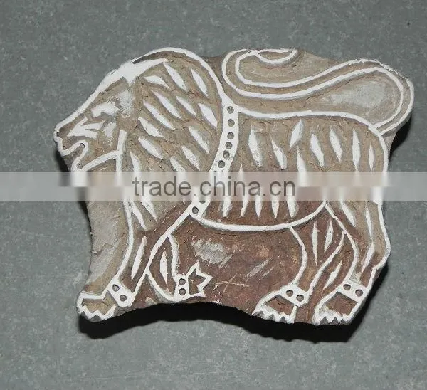 Canvas and Textile Wooden Printing Block Available Only on India Arts Palace Buy at Best Prices on India Arts Pal