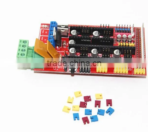 Wholesale 3D Printer 1pcs Mega 2560 R3 + 1pcs RAMPS 1.4 Control Panel+ 5pcs DRV8825 Stepper Motor Drive Carrier Reprap photo-2