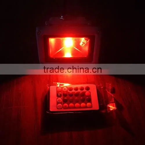 Cheapest High Quality CE ROHS 10W 20W 30W 50W Color Changing Outdoor LED Flood Light photo-5